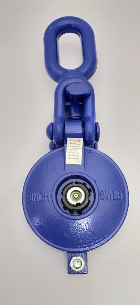 Marine snatch block single wheel 5 ton ST - Vitali