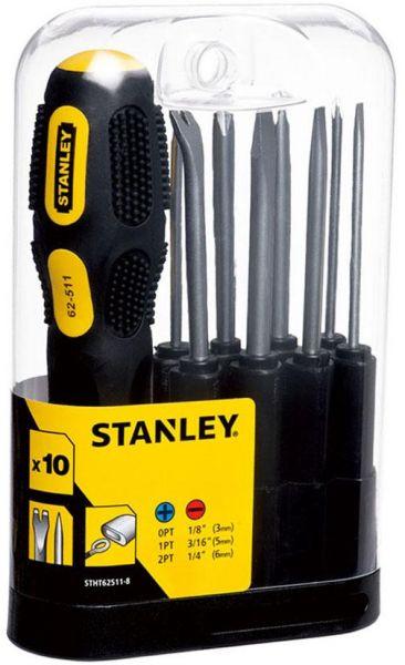 Multifunctional Screwdriver Set 10 Pcs Stanley