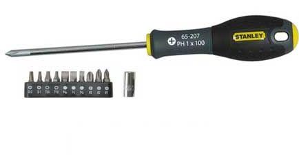 Stanley 10 Way Flexi Screwdriver Set