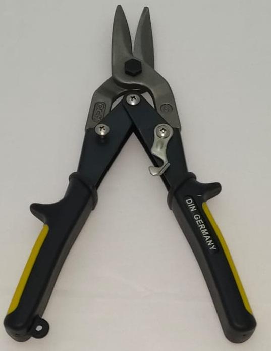 Straight Tin Snip 10" Top Well