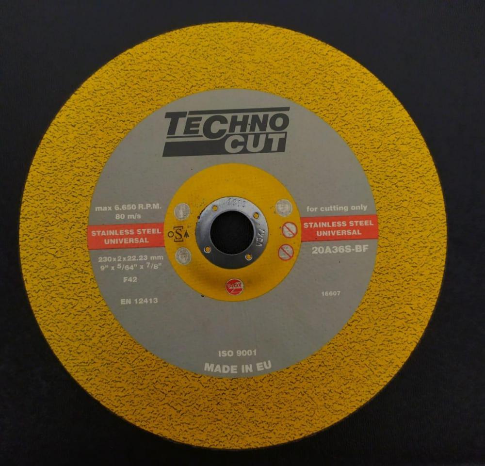 Cutting Discs 9X2 mm Techno Cut