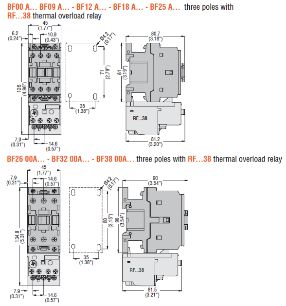 Thermal Overload 0.63-1A