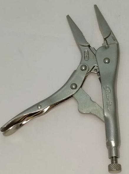 Long Nose Locking Plier 9" Top Well