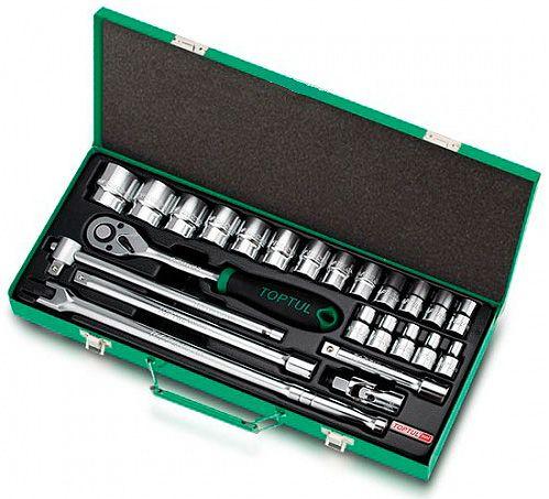 Dr. Socket Set Of 24pcs 1/2" Toptul