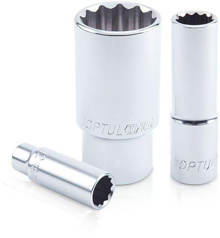 TopTul DR. Sockets - METRIC  3/8" 10mm