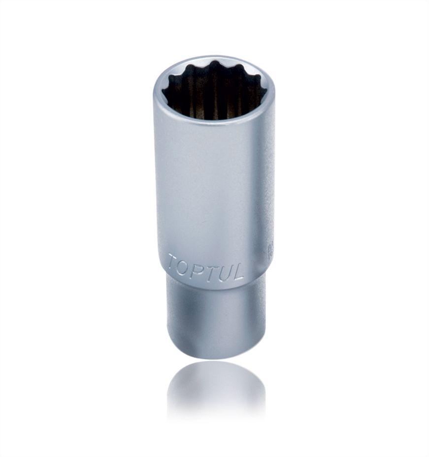 TopTul  1/2" DR. 12PT Deep Sockets 10mm