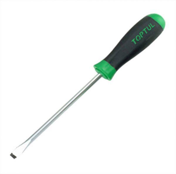 TopTul Slotted Anti-Slip Screwdrivers 5*100mm