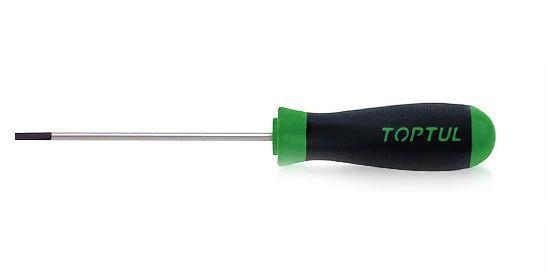 TopTul Slotted Anti-Slip Screwdrivers 3.5*150mm
