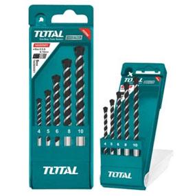 Total Masonry drill bit set 5pcs