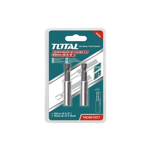 Total Screwdriver bit holder 2pcs