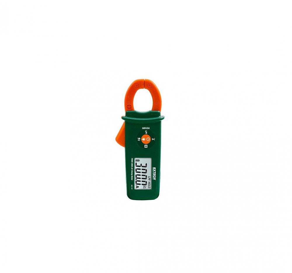 True RMS 60A, 300A (0.01A) Compact AC Clamp Meter with NCV Detector Jaw, 300MCM