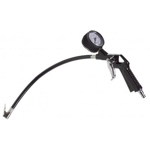 Ferm Tyre inflator + pressure gauge 8 Bar
