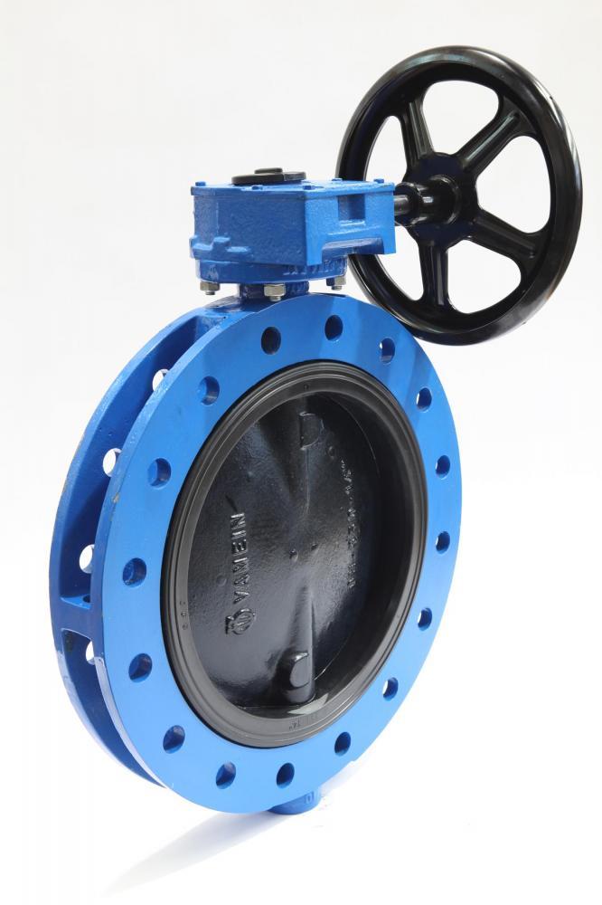 Butterfly Valve Flanged Type Gear Box 300mm - 12"