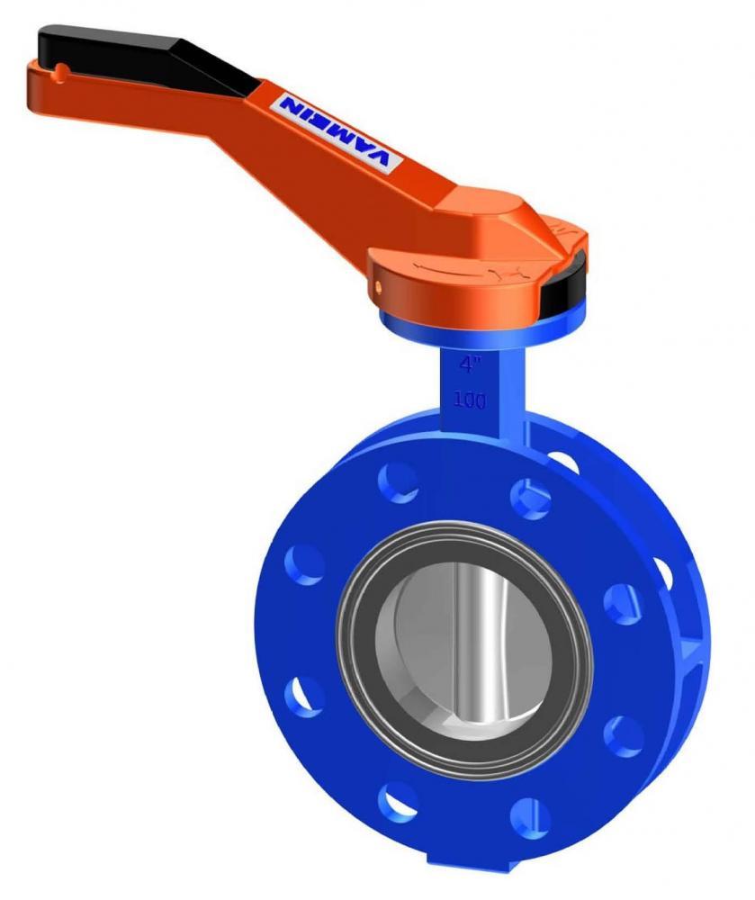 Butterfly Valve Flanged Type Hand Lever 125mm - 5"