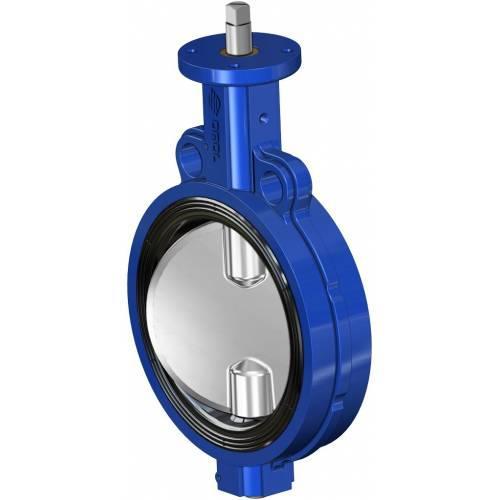 Butterfly Valve Light Wafer Type Bare Shaft 150mm - 6"