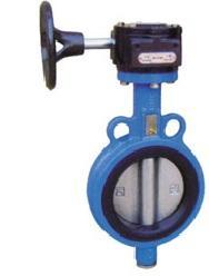 Butterfly Valve Light Wafer Type Gear Box 250mm - 10"