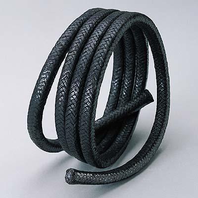 DEMINAS®FLEXIBLE GRAPHITE BRAIDED PACKING WITH CARBON FIBER IN CORNERS REINFORCED STYLE 3360 Size   22 X 22 mm