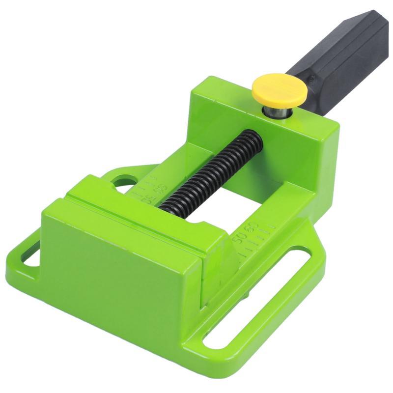 Flat Tong Vises Aluminum 2.5" Alloy Drill Press Vise Flat Pliers