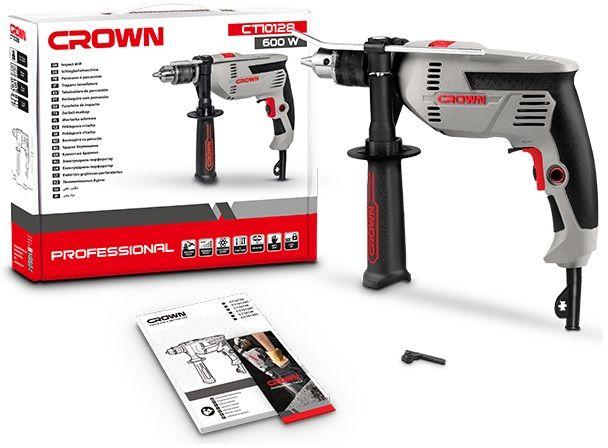 Crown Impact Drill 600w 13mm