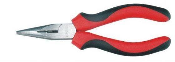 Needle-nose Pliers - 8 " - Red