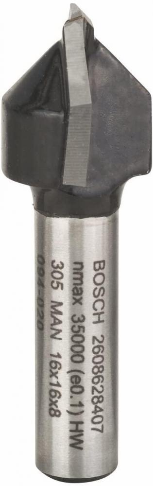 Bosch Router bit V-Grooving Cutter 16 mm Shank 8mm