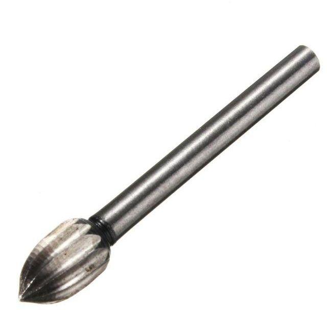 3mm Steel Head Carbide Burrs Wood Rotary Drill