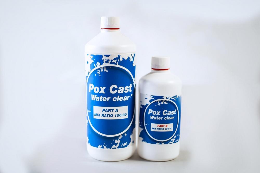 Pox Cast Water Clear For Casting Up To 5 Cm-1kg