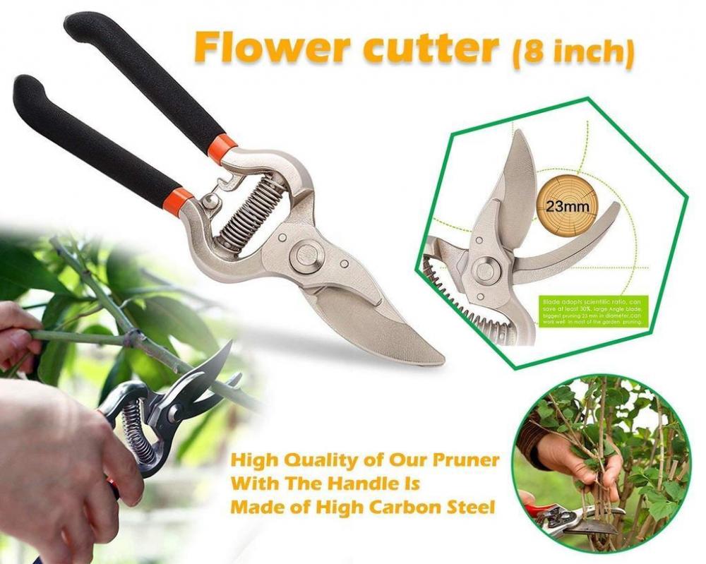 Wiseup Pruning Shear 8" Carbon Steel