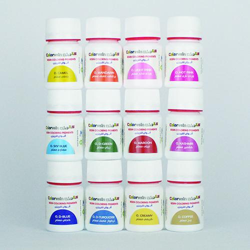 Resin Pigments - Set 12 Pcs - Opaque Advanced Set