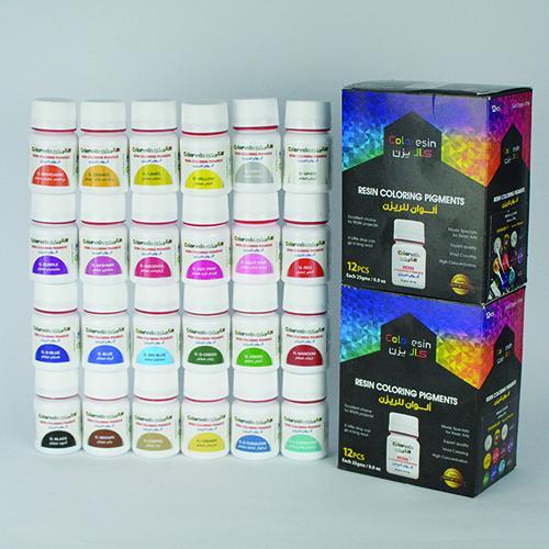 Resin Pigments - Set 24 Pcs - Opaque Full Set