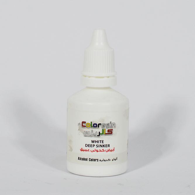Resin White Alcohol Deep Sinker