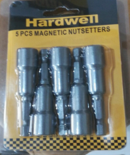 Screwdriver Bit 5pcs 10mm Hardwell