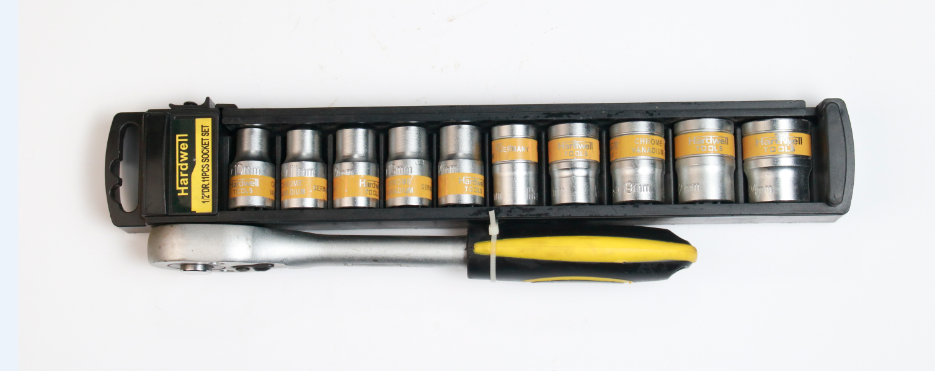 Socket Set 11pcs 1/2" Hardwell