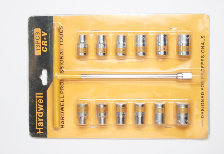 Socket Set 13pcs 1/2" Hardwell