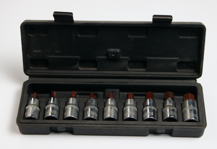Socket Set 9pcs 1/2" X 58mm Hardwell