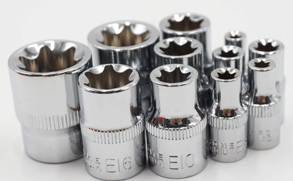 لقمة نجمة نتاية مربع 1/2" مقاس E12