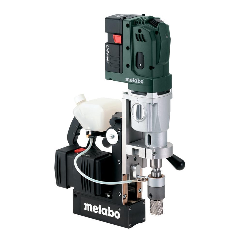 Magnetic Drill Press 18v With Two Batteries And Charger