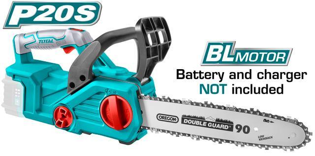 TOTAL CHAIN SAW Li-ion 20V without  battery and charger