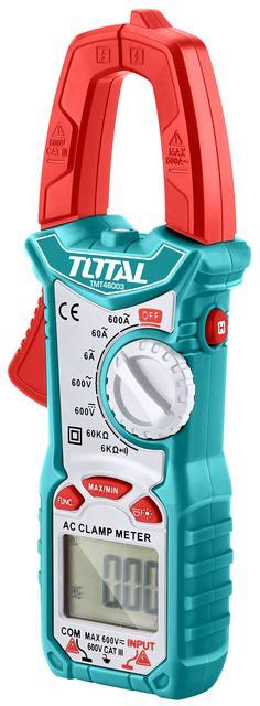 Total Digital Ac Clamp Meter 600v