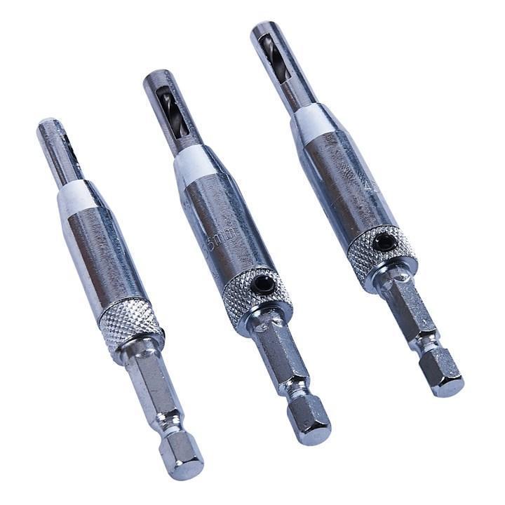 3pcs Hinge Drill Set amtech