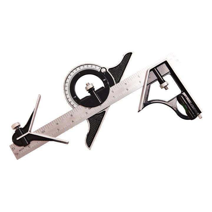 Combination Square And Protractor 12" Amtech