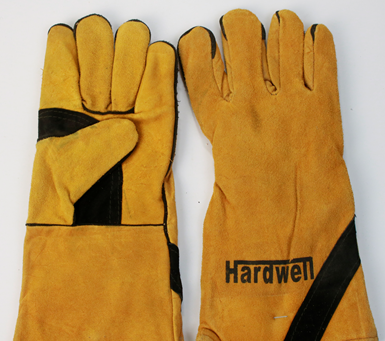 Welding Gloves 35cm- Yellow
