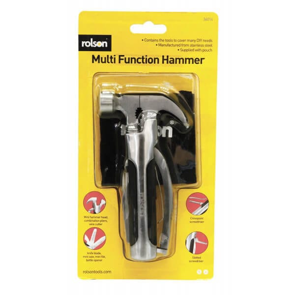 Rolson 9 Function Hammer Multi Tool
