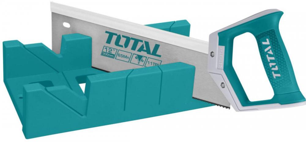 TOTAL MITRE BOX AND BACK SAW 300mm