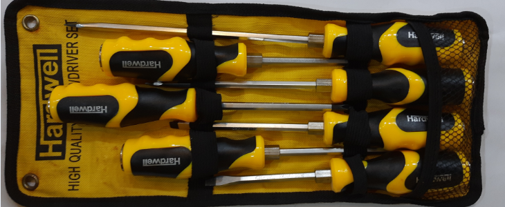 Screwdriver Set 7 Pcs Hardwell