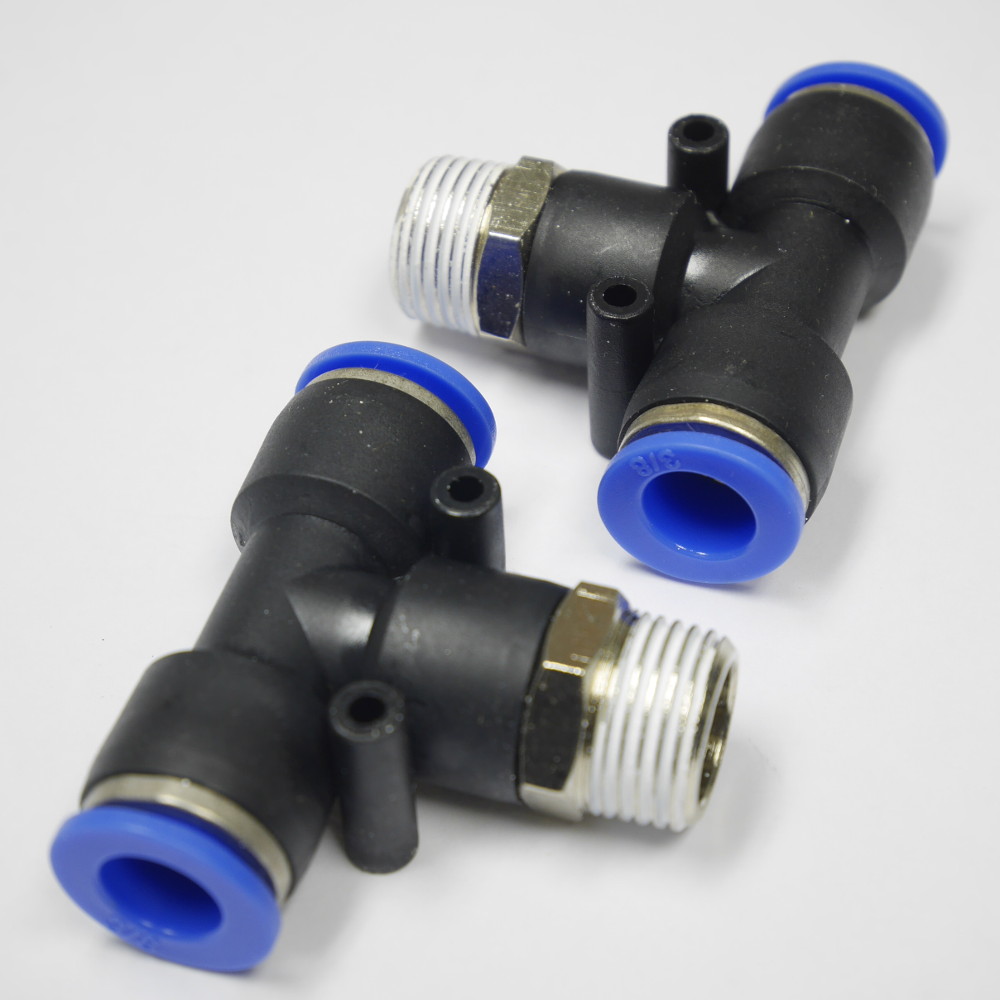 Pneumatic Fitting Jpb Male - T Shape 1/4" × 8mm  Hardwell