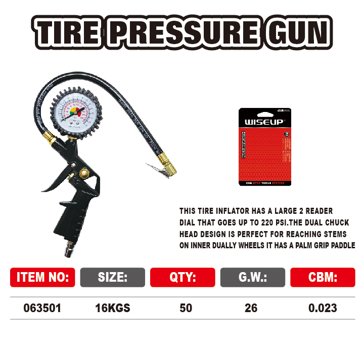 High-precision Tire Pressure Gauge For All Kinds Of Cars ‫ 16kg
