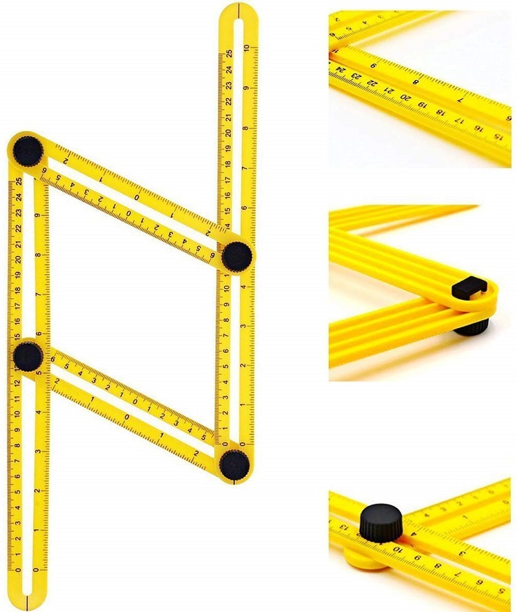 Multi-angle Measuring Ruler Professional Template Tool Ruler