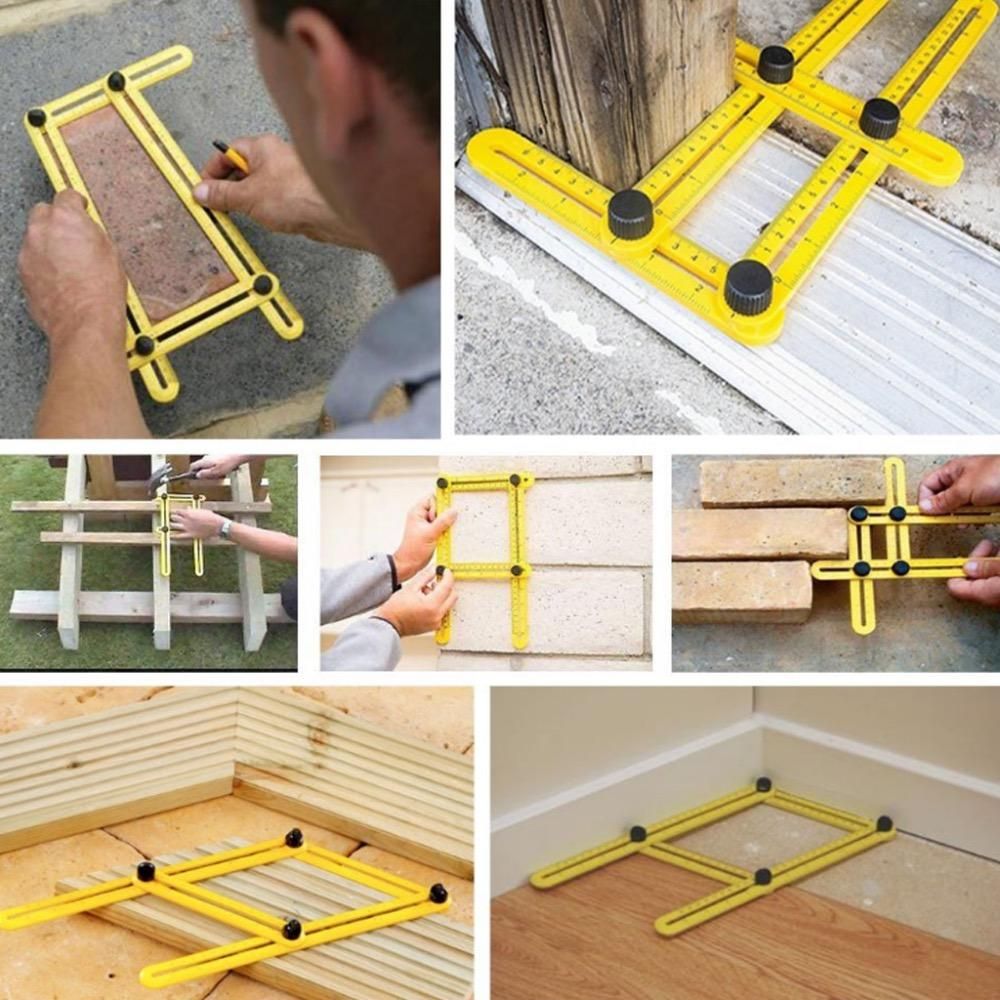 Multi-angle Measuring Ruler Professional Template Tool Ruler
