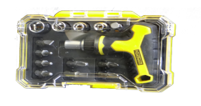 Screwdriver Set 14 Pcs 1/4" Hardwell